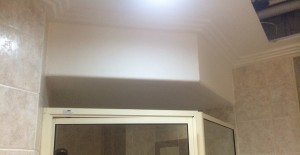 heater within false ceiling